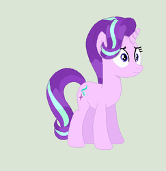 Size: 501x515 | Tagged: safe, artist:cuteflu, starlight glimmer, pony, g4, confused, female, solo