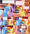 Size: 1284x1444 | Tagged: safe, artist:hakunohamikage, sunset shimmer, trixie, twilight sparkle, alicorn, pony, ask-princesssparkle, g4, ask, golden oaks library, tumblr, twilight sparkle (alicorn)