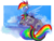 Size: 1024x768 | Tagged: safe, artist:jb-pawstep, part of a set, rainbow dash, oc, oc:riki, g4, canon x oc, female, male, shipping, simple background, straight, transparent background
