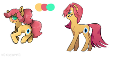 Size: 1500x690 | Tagged: safe, artist:veracon, oc, oc only, cyclops, earth pony, pony, blushing, grin, smiling, solo