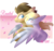 Size: 1024x972 | Tagged: safe, artist:kiara-kitten, derpy hooves, doctor whooves, time turner, earth pony, pony, g4, female, hug, male, petal, ship:doctorderpy, shipping, simple background, straight, transparent background, winghug