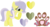 Size: 649x350 | Tagged: safe, artist:rafle-mlp-mc-yt-45, oc, oc only, oc:paw print, magical lesbian spawn, offspring, parent:doctor fauna, parent:fluttershy, parents:faunashy, simple background, solo, transparent background