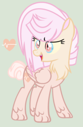 Size: 1224x1880 | Tagged: safe, artist:starfalldawn, oc, oc only, oc:heart attack, hybrid, female, interspecies offspring, offspring, parent:discord, parent:fluttershy, parents:discoshy, simple background, solo
