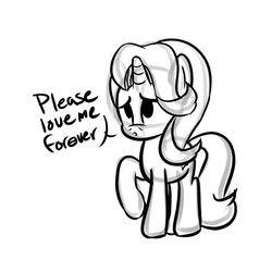 Size: 519x545 | Tagged: safe, artist:comet0ne, starlight glimmer, pony, unicorn, g4, bronybait, cute, dialogue, digital art, doodle, female, glimmerbetes, grayscale, mare, monochrome, raised hoof, simple background, sketch, solo, white background, wip