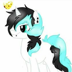 Size: 692x692 | Tagged: artist needed, source needed, safe, oc, oc only, pony, unicorn, male, piercing, solo, stallion