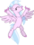 Size: 1402x1859 | Tagged: safe, artist:lorenacarrizo18, silverstream, classical hippogriff, hippogriff, g4, my little pony: friendship is magic, school daze, season 8, base, eyes closed, feathered fetlocks, female, happy, jewelry, necklace, simple background, solo, transparent background