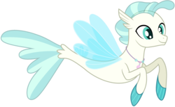 Size: 2500x1540 | Tagged: safe, artist:lorenacarrizo18, terramar, seapony (g4), g4, season 8, surf and/or turf, base, jewelry, male, necklace, simple background, solo, transparent background