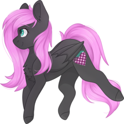 Size: 2048x2048 | Tagged: safe, artist:cinnamontee, oc, oc only, oc:cream cloud, pegasus, pony, female, high res, mare, simple background, solo, transparent background