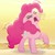 Size: 678x678 | Tagged: safe, screencap, pinkie pie, earth pony, pony, g4, my little pony: the movie, bone dry desert, coughing, cropped, eyes closed, female, mare, raised hoof, solo
