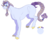 Size: 1257x1004 | Tagged: safe, artist:bijutsuyoukai, oc, oc only, earth pony, pony, female, magical lesbian spawn, mare, offspring, one eye closed, parent:applejack, parent:rarity, parents:rarijack, simple background, small head, solo, transparent background, wink