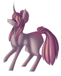 Size: 3492x4296 | Tagged: safe, artist:crazllana, oc, oc only, oc:yunniko, pony, unicorn, female, high res, mare, simple background, solo, transparent background