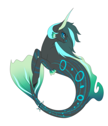 Size: 1024x1203 | Tagged: safe, artist:frequine, oc, oc only, oc:abyss, merpony, seafins, simple background, solo, transparent background