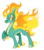 Size: 759x859 | Tagged: safe, artist:woollily, tianhuo (tfh), longma, them's fightin' herds, community related, female, mane of fire, quadrupedal, raised hoof, simple background, solo, transparent background