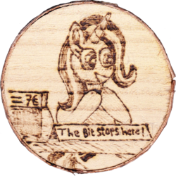 Size: 969x968 | Tagged: safe, artist:malte279, starlight glimmer, g4, cashier, pyrography, traditional art