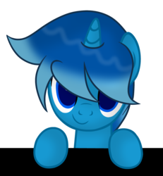 Size: 1024x1106 | Tagged: safe, artist:mintoria, oc, oc only, oc:blue dye, pony, unicorn, male, simple background, solo, stallion, transparent background