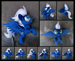 Size: 5000x4011 | Tagged: safe, artist:fireflytwinkletoes, night glider, pony, g4, absurd resolution, happy, irl, photo, plushie, solo