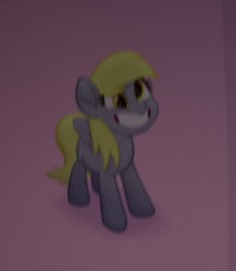 Size: 363x418 | Tagged: safe, screencap, derpy hooves, pegasus, pony, g4, my little pony: the movie, cropped, cute, derpabetes, female, grin, irrational exuberance, smiling, solo