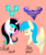 Size: 5000x6000 | Tagged: safe, artist:chelseawest, oc, oc only, oc:blue whirl, oc:neon gem, pony, unicorn, absurd resolution, bust, eyes closed, female, mare, petalverse, portrait