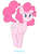 Size: 892x1200 | Tagged: safe, artist:akainu_pony, pinkie pie, earth pony, pony, g4, bouncing, cute, female, hopping, jumping, mare, ponk, pronking, simple background, smiling, solo, white background