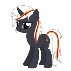 Size: 6000x6000 | Tagged: safe, artist:suramii, oc, oc only, oc:velvet remedy, pony, unicorn, fallout equestria, absurd resolution, female, mare, simple background, solo, transparent background