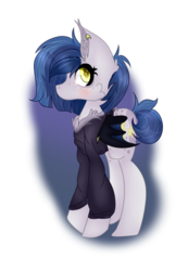 Size: 588x849 | Tagged: safe, artist:galaxyswirlsyt, oc, oc only, oc:star sketch, bat pony, pony, clothes, female, mare, simple background, solo, transparent background