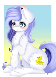 Size: 2200x3000 | Tagged: safe, artist:milkymitsuki, oc, oc only, oc:lucky duck, earth pony, pony, female, high res, mare, solo