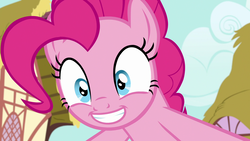 Size: 1920x1080 | Tagged: safe, screencap, pinkie pie, fame and misfortune, g4, faic, female, out of context, solo