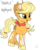 Size: 800x1000 | Tagged: safe, artist:emositecc, applejack, earth pony, pony, comic:sparkle, g4, alternate universe, clothes, female, hat, redesign, scarf, simple background, solo, transparent background