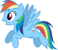 Size: 7000x5957 | Tagged: safe, artist:luckreza8, rainbow dash, pegasus, pony, g4, .svg available, absurd resolution, female, mare, open mouth, simple background, smiling, solo, transparent background, vector