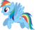 Size: 7000x5957 | Tagged: safe, artist:luckreza8, rainbow dash, pegasus, pony, g4, .svg available, absurd resolution, female, mare, open mouth, simple background, smiling, solo, transparent background, vector