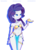 Size: 1152x1584 | Tagged: safe, artist:drantyno, rarity, human, equestria girls, g4, belly button, belly dancer, belly dancer outfit, breasts, colored pupils, female, harem outfit, jewelry, jewels, loincloth, simple background, slave outfit, small breasts, smiling, solo, tiara, white background