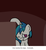 Size: 500x543 | Tagged: safe, artist:erthilo, dj pon-3, vinyl scratch, pony, ask octavia, g4, ask, tumblr