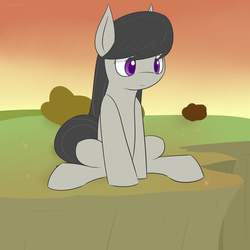 Size: 500x500 | Tagged: safe, artist:erthilo, octavia melody, earth pony, pony, ask octavia, g4, ask, female, solo, tumblr