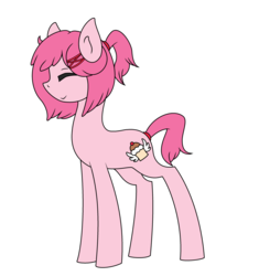Size: 2920x3112 | Tagged: safe, artist:angellstarcake, oc, oc only, oc:fairy cake, earth pony, pony, female, high res, mare, simple background, solo, white background