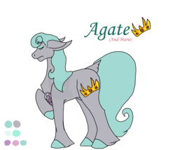 Size: 2338x2000 | Tagged: safe, artist:thebigearredbat, oc, oc only, oc:agate, darkverse, high res, magical lesbian spawn, offspring, parent:maud pie, parent:starlight glimmer, parents:starmaud, simple background, solo, transparent background