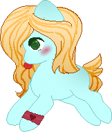 Size: 162x191 | Tagged: safe, artist:stormydrawsart, oc, oc only, blushing, simple background, solo, transparent background