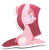 Size: 1389x1414 | Tagged: safe, artist:91o42, pinkie pie, earth pony, pony, g4, female, looking at you, looking back, looking back at you, mare, pinkamena diane pie, simple background, white background