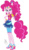 Size: 312x539 | Tagged: safe, artist:ilaria122, part of a set, pinkie pie, equestria girls, g4, bracelet, clothes, dress, element of laughter, female, geode of sugar bombs, guardian, high heels, jewelry, lidded eyes, looking at you, open mouth, ponied up, shoes, simple background, smiling, transparent background