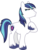 Size: 1302x1710 | Tagged: safe, artist:rustle-rose, edit, editor:slayerbvc, vector edit, shining armor, earth pony, pony, g4, my little pony: friendship is magic, the crystalling, earth pony shining armor, looking back, male, race swap, raised hoof, simple background, solo, stallion, transparent background, unamused, vector