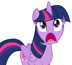Size: 2906x2597 | Tagged: safe, artist:sketchmcreations, twilight sparkle, alicorn, pony, equestria girls, equestria girls specials, g4, my little pony equestria girls: better together, my little pony equestria girls: forgotten friendship, d:, faic, high res, open mouth, shocked, simple background, solo, transparent background, twilight sparkle (alicorn), vector