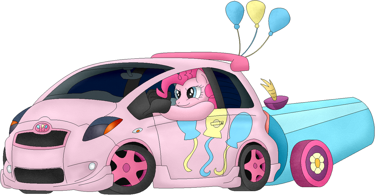 pinkie pie car