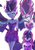 Size: 700x1000 | Tagged: safe, artist:misochikin, sci-twi, twilight sparkle, equestria girls, g4, alternate hairstyle, angry, clothes, cute, female, looking at you, midnight sparkle, simple background, smiling, solo, wet hair, white background