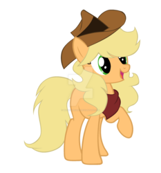 Size: 1024x1097 | Tagged: safe, artist:magicdarkart, oc, oc only, earth pony, pony, base used, female, hat, mare, simple background, solo, transparent background, watermark