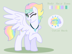 Size: 1236x936 | Tagged: safe, artist:everythingf4ngirl, oc, oc only, oc:iris prism, offspring, parent:rainbow dash, parent:soarin', parents:soarindash, solo