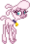 Size: 62x90 | Tagged: safe, artist:botchan-mlp, pom (tfh), sheep, them's fightin' herds, animated, community related, female, lanky, long legs, pixel art, shaking, simple background, skinny, solo, sprite, tall, thin, transparent background