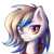 Size: 2000x2000 | Tagged: safe, artist:chaosangeldesu, oc, oc only, oc:silvermane, pegasus, pony, bust, high res, male, neckerchief, portrait, simple background, smiling, solo, stallion, starry eyes, transparent background, wingding eyes