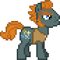 Size: 86x86 | Tagged: safe, artist:botchan-mlp, rogue (g4), earth pony, pony, g4, animated, blinking, henchmen, male, pixel art, simple background, solo, stallion, transparent background