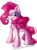 Size: 1000x1362 | Tagged: safe, artist:chaosangeldesu, part of a set, pinkie pie, earth pony, pony, g4, :p, alternate hairstyle, cute, diapinkes, female, looking at you, mare, one eye closed, simple background, smiling, solo, tongue out, transparent background, wink