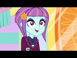 Size: 2048x1536 | Tagged: safe, screencap, sunny flare, equestria girls, equestria girls specials, g4, my little pony equestria girls: dance magic, adoraflare, clothes, crystal prep academy uniform, cute, school uniform