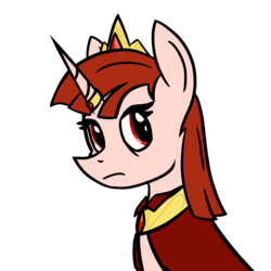 Size: 4000x4000 | Tagged: safe, artist:toastytop, oc, oc only, oc:queen rosula, pony, unicorn, fanfic:the famine wars, bust, clothes, fanfic, female, portrait, roleplay, royalty, simple background, solo, transparent background